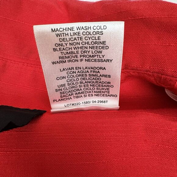 VTG 90s Melissa Harper Shirt Vest 8T Safari Elephant Gold Button Office Business - Picture 16 of 16